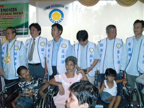 1st Wheelchair donation