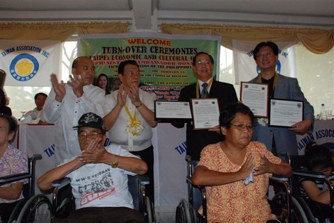 1st Wheelchair donation