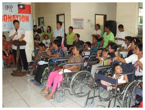 2nd wheelchair donation