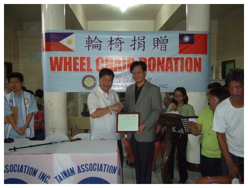 2nd wheelchair donation